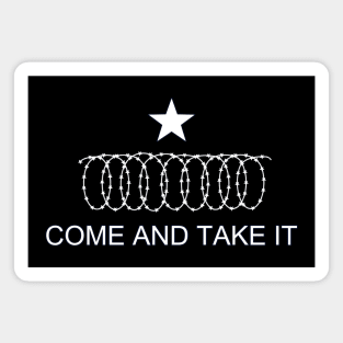 Come and Take It Razor Wire Edition Magnet